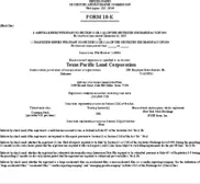 Texas Pacific Land Trust