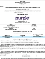 Purple Innovation, Inc.