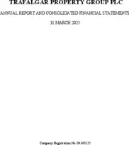 Trafalgar Property Group plc