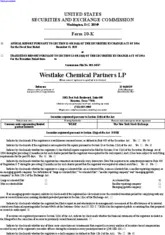 Westlake Chemical Partners LP