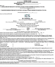 IES Holdings, Inc.