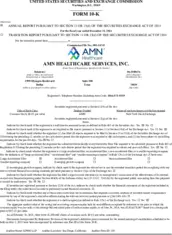 AMN Healthcare Services Inc.