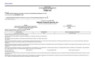 Hallmark Financial Services Inc.