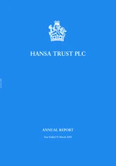 Hansa Investment Company Limited
