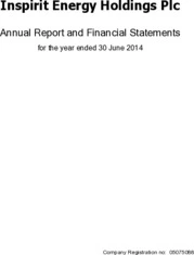 Inspirit Energy Holdings Plc