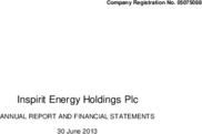 Inspirit Energy Holdings Plc