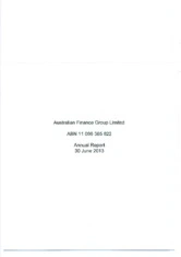 Australian Finance Group Limited