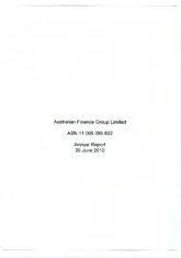 Australian Finance Group Limited
