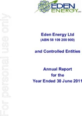 Eden Innovations Ltd