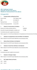 HRL Holdings Limited
