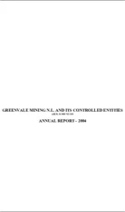 Greenvale Mining Limited