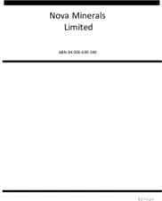 Nova Minerals Limited