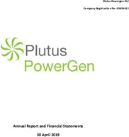Plutus PowerGen PLC
