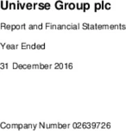 Universe Group Plc