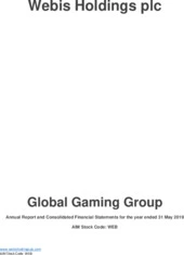 Webis Holdings plc