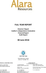 Alara Resources Limited
