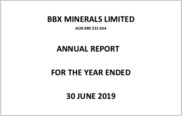 BBX Minerals Limited