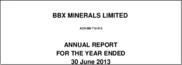 BBX Minerals Limited