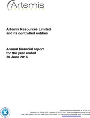 Artemis Resources