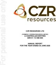 CZR Resources Ltd