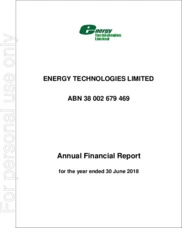 Energy Technologies