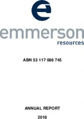 Emmerson Resources Limited