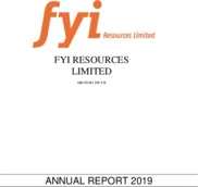 FYI Resources Limited