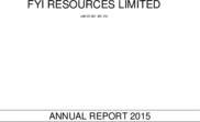 FYI Resources Limited