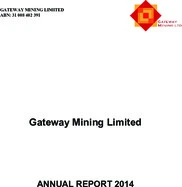 Gateway Mining Limited