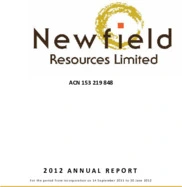 Newfield Resources Limited