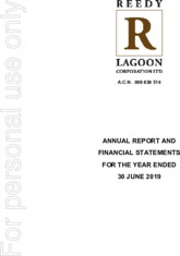 Reedy Lagoon Corporation Limited