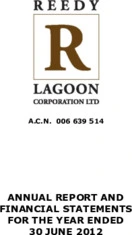 Reedy Lagoon Corporation Limited