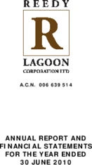 Reedy Lagoon Corporation Limited