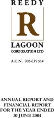 Reedy Lagoon Corporation Limited