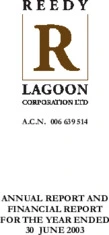 Reedy Lagoon Corporation Limited
