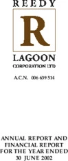 Reedy Lagoon Corporation Limited