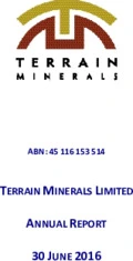 Terrain Minerals Limited