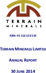 Terrain Minerals Limited