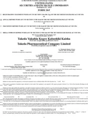 Takeda Pharmaceutical Company