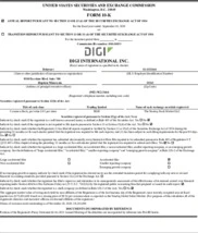 Digi International Inc.