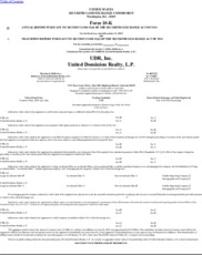 UDR, Inc.