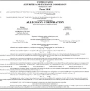 Alleghany Corporation