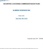Alimera Sciences, Inc.