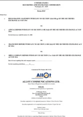 Allot Ltd.