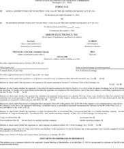 Arrow Electronics Inc.