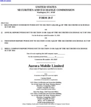 Aurora Mobile Limited