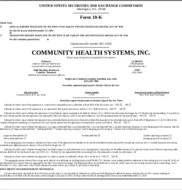 Community Health Systems Inc.