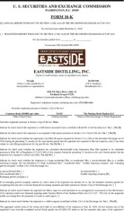 Eastside Distilling, Inc.