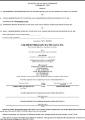 Galmed Pharmaceuticals Ltd.
