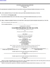 Galmed Pharmaceuticals Ltd.